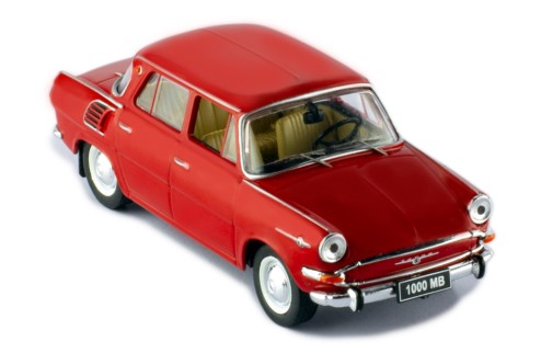 ŠKODA 1000 MB 1968 Red