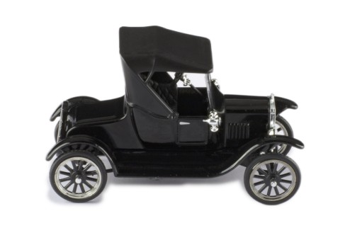 FORD T "RUNABOUT" 2-SEATERS closed 1925 Black