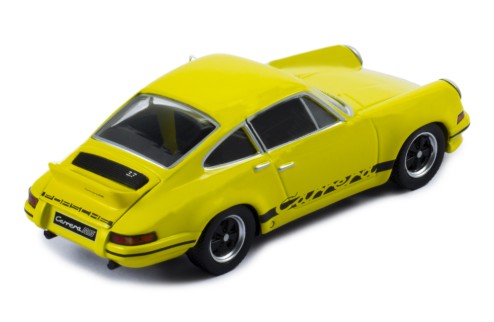 PORSCHE 911 Carrera RS 2.7 1973 Yellow with Black decals