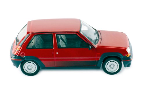 RENAULT 5 GT Turbo 1985 Red 