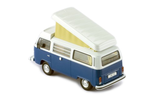 VOLKSWAGEN Type (T2) Westfalia 1978 Blue and White 