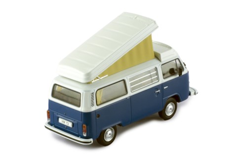 VOLKSWAGEN Type (T2) Westfalia 1978 Blue and White 