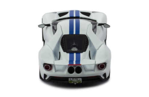 FORD GT 2017 White with Blue stripes