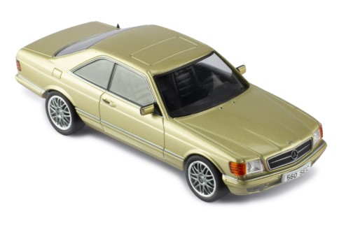 MERCEDES-BENZ 500 SEC 1981 (C126) Metallic Beige