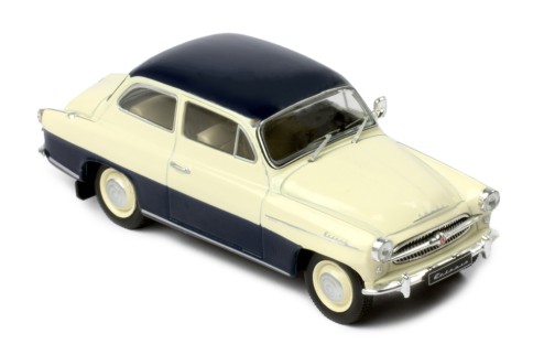 ŠKODA Octavia 1959 Ivory and Blue