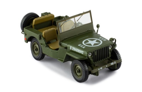 JEEP Willys MB 1943 US military version - Green