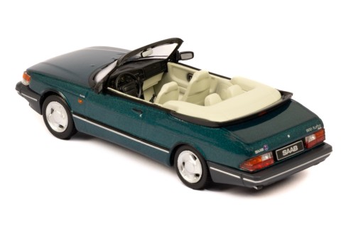 SAAB 900 Cabriolet 1991 Metallic Green