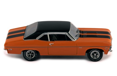 CHEVROLET NOVA SS 1971 Orange and Black