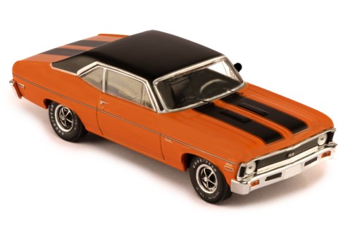 CHEVROLET NOVA SS 1971 Orange and Black