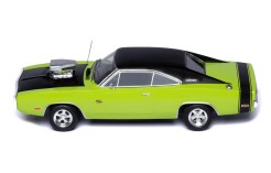 DODGE CHARGER 1970 Yellow-Green & Black