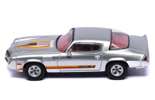 Chevrolet Camaro Z28 1979 - Silver with Orange Stripes