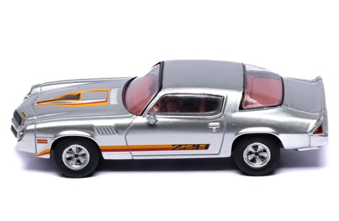 Chevrolet Camaro Z28 1979 - Silver with Orange Stripes