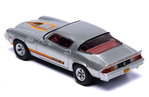 Chevrolet Camaro Z28 1979 - Silver with Orange Stripes