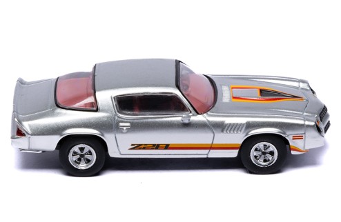 Chevrolet Camaro Z28 1979 - Silver with Orange Stripes