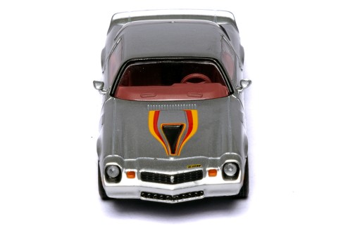 Chevrolet Camaro Z28 1979 - Silver with Orange Stripes