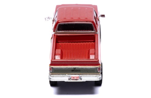 GMC Sierra Grande K2500 Crew Cab Wideside 1977 - Dark Red Metallic and Silver Special Two-Tone - Lifted