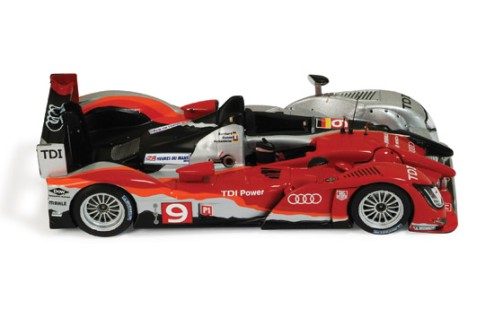 Audi R15 TDI #9 M. Rockenfeller - T. Bernhard - R. Dumas Winner LMP1 Le Mans 2010