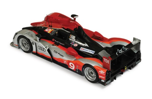 Audi R15 TDI #9 M. Rockenfeller - T. Bernhard - R. Dumas Winner LMP1 Le Mans 2010