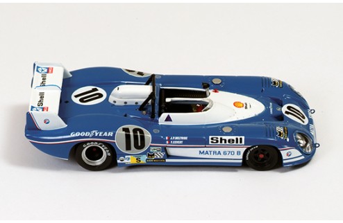 Matra MS670B #10 J-P. Beltoise-F. Clevert Le Mans 1973