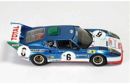 Ligier JS2 (Ford) #6 H. Pescarolo-F. Migault Le Mans 1975