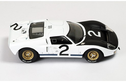 Ford MKII #2 K. Miles-B. McLaren-C. Amon-L. Bianchi Essais Le Mans (Avril) 1966