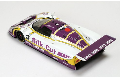 Jaguar XJR9 "Silk Cut" #3 H. Pescarolo-J. Watson-R. Boesel Le Mans 1988