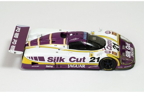 Jaguar XJR9 "Silk Cut" #21 D. Sullivan-D. Jones-P. Cobb Le Mans 1988