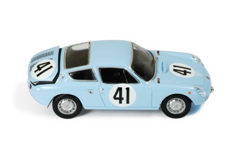 Simca Abarth 1300 #41 R. Langeneste-J. Rolland Le Mans 1962