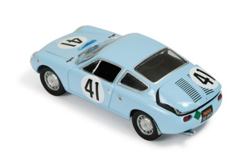Simca Abarth 1300 #41 R. Langeneste-J. Rolland Le Mans 1962