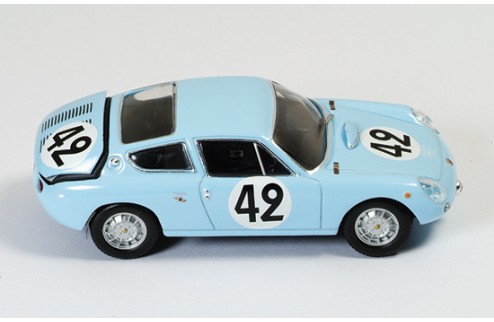 Simca Abarth 1300 #42 H. Oreiller-T. Spychiger Le Mans 1962