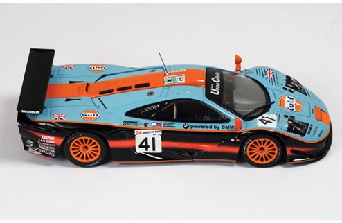McLaren F1 GTR#41 (Gulf) A. Olofsson-P. H. Raphanel-J. M. Gounon 2nd Le Mans 1997