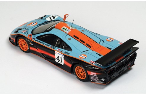 McLaren F1 GTR#41 (Gulf) A. Olofsson-P. H. Raphanel-J. M. Gounon 2nd Le Mans 1997