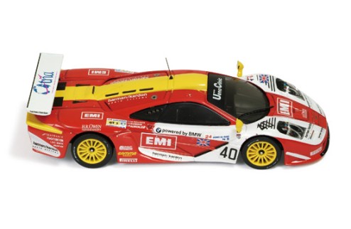 McLaren F1 GTR #40 S. O'Rourke-T. Sugden-B. Auberlen 4th Le Mans 1998