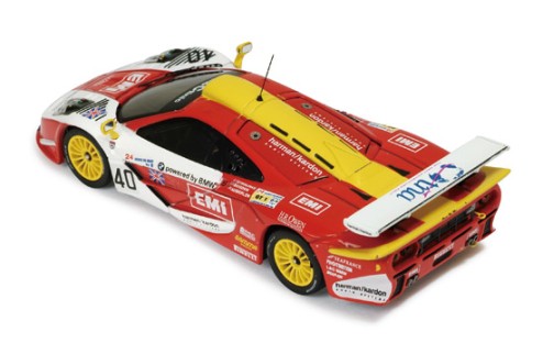 McLaren F1 GTR #40 S. O'Rourke-T. Sugden-B. Auberlen 4th Le Mans 1998