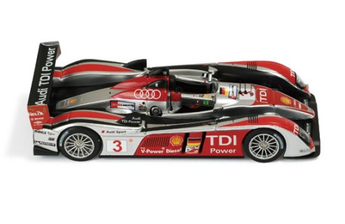 Audi R10 TDI #3 L. Luhr-A. Premat-M. Rockenfeller Lmp14th Le Mans 2008