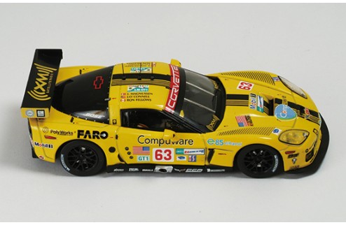 Corvette C6. R #63 LMGT1 R. Fellows-J. Oconnell-J. Magnussen 2nd Le Mans 2008
