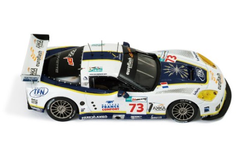Corvette C6. R #73 LMGT1 J. L. Blanchemain-P. Goueslard-L. Pasquali 6th Le Mans 2008