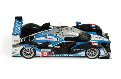 Peugeot 908 HDI-FAP #8 LMP1 Sarrazin S. - Montagny - Bourdais S. 2nd Le Mans 2009
