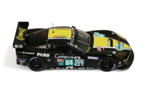 Corvette C6. R #64 LMGT1 Gavin O. - Beretta O. - Fassler M. Le Mans 2009