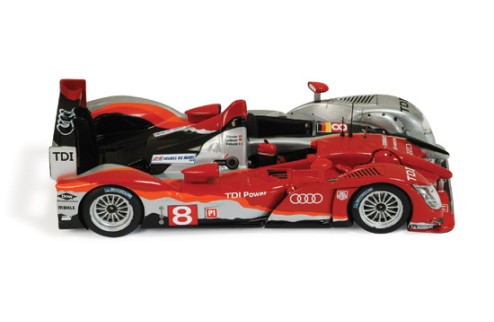 Audi R15 TDI #8 A. Lotterer - M. Fassler - B. Treluyer 2nd LMP1 Le Mans 2010