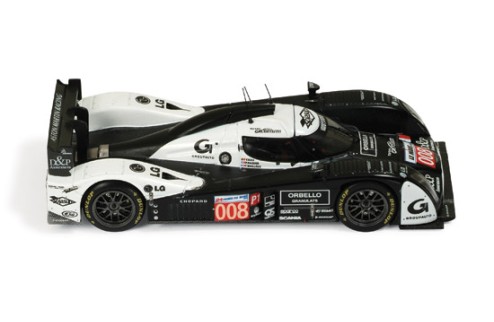 Lola Aston Martin # 008 P. Ragues - V. Ickx - F. Mailleux LMP1 Le Mans 2010