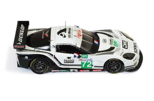 Corvette C6. R #72 S. Gregoire - J. Policard - D. Hart 2nd LMGT1 Le Mans 2010