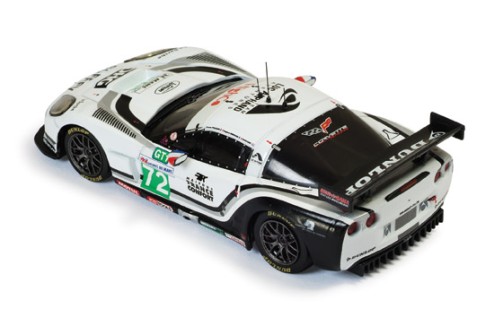 Corvette C6. R #72 S. Gregoire - J. Policard - D. Hart 2nd LMGT1 Le Mans 2010