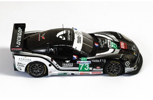 Corvette C6. R #73 J. Jousse - X. Maassen - P. Goueslard LMGT1 Le Mans 2010