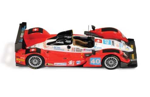 Oreca 03-Judd BMW #40 M. Frey - R. Meichtry - M. Rostan LMP2 Le Mans 2011