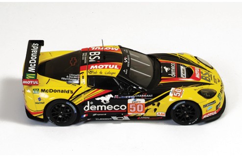 Chevrolet Corvette C6 Zr1 #50 P. Bornhauser - J. Canal - G. Gardel Winner GTe Am Le Mans 2011