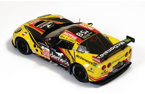 Chevrolet Corvette C6 Zr1 #50 P. Bornhauser - J. Canal - G. Gardel Winner GTe Am Le Mans 2011