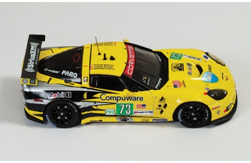 Chevrolet Corvette C6 Zr1 #73 O. Bereta - T. Milner - A. Garcia Winner GTe Pro Le Mans 2011