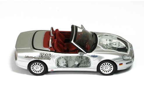 Maserati Spyder Cambiocorsa 2002 Silver (Maserati 90th Anniversary - Einstein-Teoria della Relativit