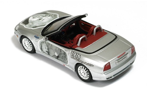 Maserati Spyder Cambiocorsa 2002 Silver (Maserati 90th Anniversary - Einstein-Teoria della Relativit